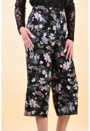Pantaloni Dama Vero Moda Simply Easy Culotte Black/Isa